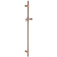 FortiFura Calvi Badkraan - met glijstangset - staafhanddouche - metalen doucheslang - PVD - geborsteld koper SW970037/SW970053/SW970046/SW970048