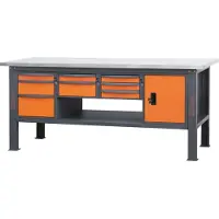 Beta C58Bc-X2,1 8Ca/O Werkbank | Werkblad inox - 058000625