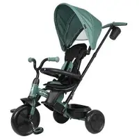 Q-Play 6 In 1 Elite Platinum Tricycle Stroller Groen