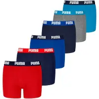 Puma Onderbroek blauw / marine / navy / azuur / grijs gemêleerd / rood
