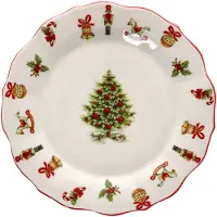 MamboCat Maestro Natale Kerstkeramisch gebaksbord - 965/21