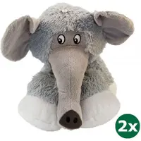 Kong stretchezz legz olifant 2x 18x15,5x16,5 cm