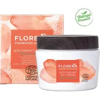 Florena Dagcrème Antioxidant - Fermented Skincare - 99% Natuurlijk - Hydraterend - Detox - 50 ml