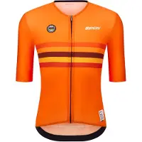 Santini - UCI World Champion Jersey - Fietsshirt M, oranje