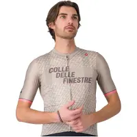 Castelli #giro Colle Delle Finestre Korte Mouw Wielertrui