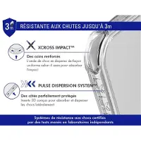 FORCE CASE , Hoesje geschikt voor Samsung Galaxy S25 Plus - Pulse Series Versterkt 3m, Transparant