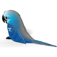 Eugy 3D Puzzel - Spix' Ara - Vogels - Duurzaam - Verzamel Ze Allemaal - 6 Jaar