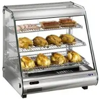Saro Warmhoudvitrine | 120 Liter | 68x58x(h)70 cm (90 tot 150 cm)
