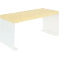 Krumble QUVIO Aanrecht organizer - Houtlook plank - Wit metaal