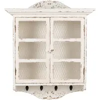 Clayre & Eef Wandkast 56x23x69 cm houtproduct opbergkast