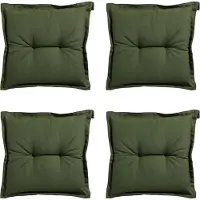 Madison zitkussen panama green ca. set van 4