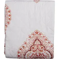Clayre & Eef Bedsprei 2-persoons rood katoen polyester rechthoek sprei