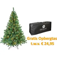 Kopu Kerstboom  led stavanger green 180 cm met verlichting nu met