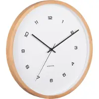 Karlsson Wandklok Modesta - Wit - 5.5x41.6x41.6cm - Wandklok Modern