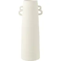 J-Line vaas kegel klei large 22x18x55cm