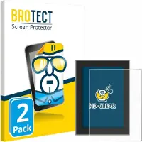 BROTECT - Screenprotector voor Volvo XC90 (2018–2024) - Folie Beschermfolie transparant 2 Stuks