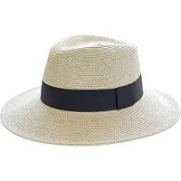 360 Five Hoed Barbados Fedora Wit dames