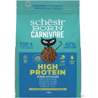 Schesir Born Carnivore Adult Graanvrij Kattenvoer Haring &amp; Zalm 1,25 kg