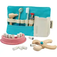 PlanToys Zahnarzt Set - Blau - - One Size - Spielzeug