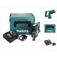 Makita DHR 242 RG1J accuklopboormachine 18V 2.0J SDS-plus Brushless + 1x oplaadbare accu 6.0Ah + lader + Makpac