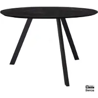 Benoa Berlin dining table round black 120