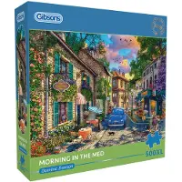 Gibsons Dominic Davison - Morning in the Med Puzzel (500XL stukjes)