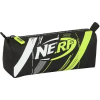 Big Buy Cooking Schoolpennenzak Nerf Get ready Zwart 21 x 8 x 7 cm