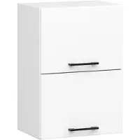NORE Keukenkast modulaire OLIWIA W40 G2 H580 met 2 Deuren / Hangkast / Bovenkast / Furniture Factory / Wit / 40 x 58 x 30 cm