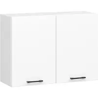 Akord Keukenkast modulaire OLIWIA W80 H580 met 2 Deuren / Hangkast / Bovenkast / Furniture Factory / Wit / 80 x 58 x 30 cm