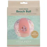 Rubo Toys Little Dutch Ocean Dreams Strandbal Roze 35cm