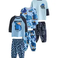 Next Nachtkledij 'Oversized' navy / lichtblauw