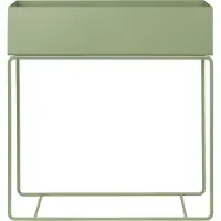 Ferm Living Plant Box Plantenbak 60x65 Cm - Bloempotten Staal Tea Green - 1104271240