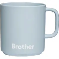 Design Letters VIP favoriete mok met oor 25 cl Brother-light blue