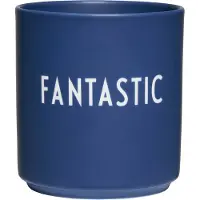 Design Letters favoriete mok 25 cl Fantastic-midnight blue