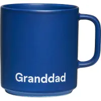 Design Letters VIP favoriete mok met oor 25 cl Granddad-midnight blue
