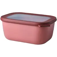 Mepal - Multikom Cirqula vershouddoos - 1500 ml - Rechthoekig - Vivid mauve