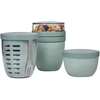Mepal Giftset Potten Ellipse 3-delig - Nordic sage