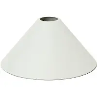 Ferm Living Collect Cone Lampenkap Wit - Lampenkappen Ijzer White - 1104269669