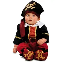 MOM Baby Pirate Kids Costume Rood 12-24 Months