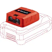 Einhell Accu USB-Power Bank TC-CP 18 Li USB A/C-Solo - 2 A - USB-A en USB-C