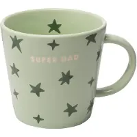 Vondels theemok stars SUPER DAD light green (350 ml)