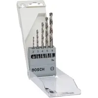 Bosch Hss-g Hexagonal 2-6 Metaalboor 5 Eenheden