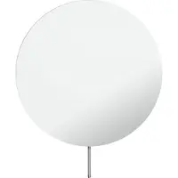 Hotbath &More BAA20 vergrotingsspiegel wand gepolijst zwart PVD