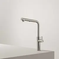 Hotbath Fellow FKM33 Keukenkraan Met Uittrekbare Handdouche - RVS 316 - RVS 316 - Kranen, Keukenkranen, Opbouw Keukenkranen - 8721264699886