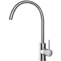 Hotbath Cobber X CX040 keukenkraan met draaibare uitloop geborsteld zwart PVD