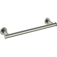 Hotbath &More BAA06 handdoekstang 34cm geborsteld nikkel