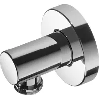 Hotbath Mate M500 wanduitlaat geborsteld zwart PVD