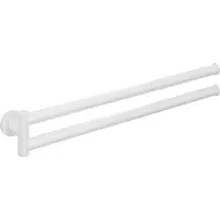 Hotbath &More handdoekhouder draaibaar wit mat