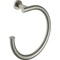 Hotbath &More BAA08 handdoekring geborsteld nikkel