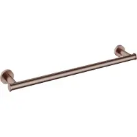 Hotbath &More BAA07 handdoekstang 64cm geborsteld koper PVD